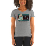 Women's short sleeve t-shirt - healthcare gray triblend